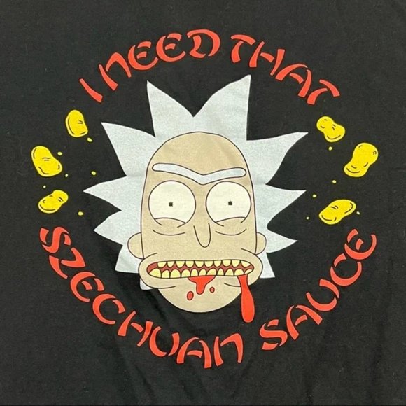 !!SOLD!! Rick & Morty T-shirt Men's Sz L - Picture 3 of 4